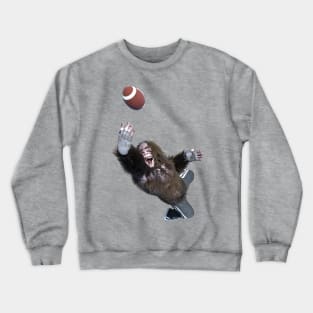 Bigfoot Football Frenzy Crewneck Sweatshirt